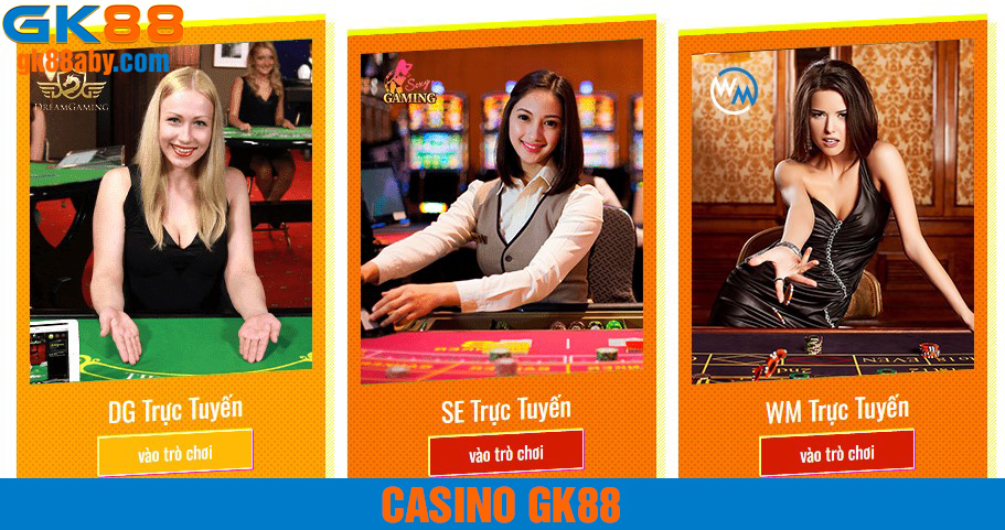 Casino trực tuyến tại nhà cái GK88
